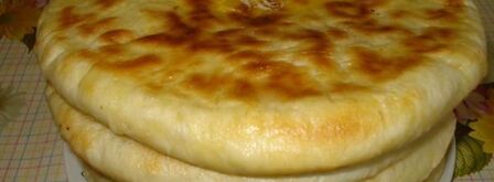 домашние хачапури с 2 видами сыра. Шаг 9