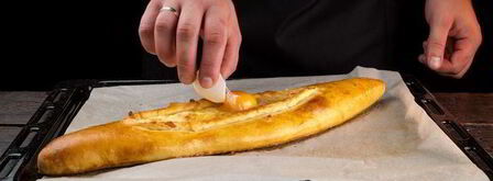 хачапури по-аджарски. Шаг 10