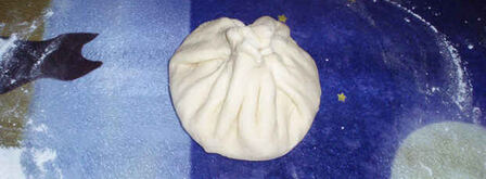 хачапури с брынзой. Шаг 22