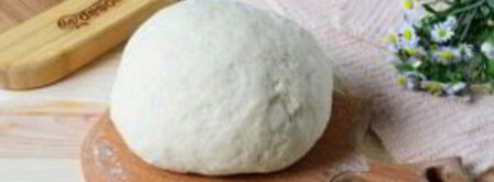 хачапури с сыром и персиками. Шаг 5