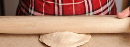 хачапури с сыром на кефире. Шаг 8