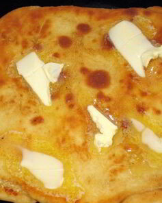 Хачапури с сыром на сковороде