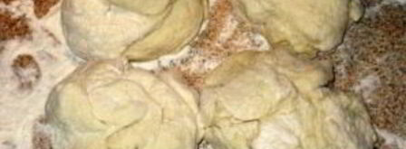 хачапури с сыром на сковороде. Шаг 3