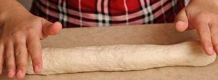 хачапури с творогом и сыром. Шаг 4