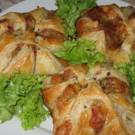 Рецепт хачапури с ветчиной и сыром