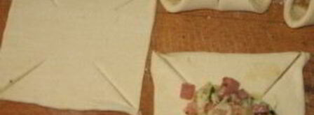 хачапури с ветчиной и сыром. Шаг 5