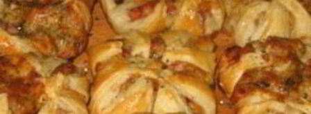 хачапури с ветчиной и сыром. Шаг 7