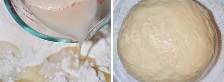 мегрельские хачапури с сулугуни. Шаг 3