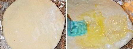 мегрельские хачапури с сулугуни. Шаг 6