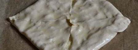 слоеный хачапури. Шаг 8