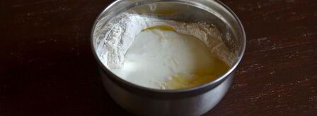 тесто для хачапури. Шаг 4