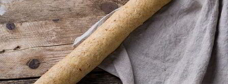 багет с морковными отрубями и жареным луком. Шаг 5