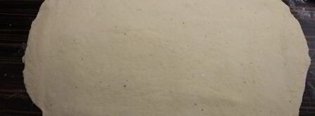 батон с оливками и грецкими орехами. Шаг 7