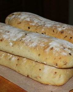 Чиабатта с луком