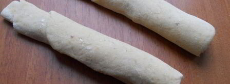 домашняя лапша из теста с ячменными отрубями в хлебопечке. Шаг 5