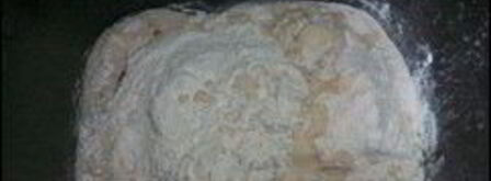 хлеб белый с чесноком и зеленью. Шаг 7