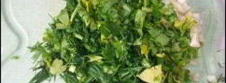 хлеб белый с чесноком и зеленью. Шаг 8