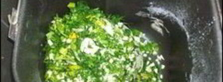 хлеб белый с чесноком и зеленью. Шаг 9