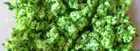 хлеб гармошка с моцареллой и зеленью. Шаг 3