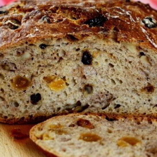 Рецепт хлеба с сухофруктами и орехами