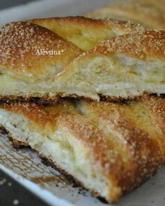 Лимонный плетеный хлеб