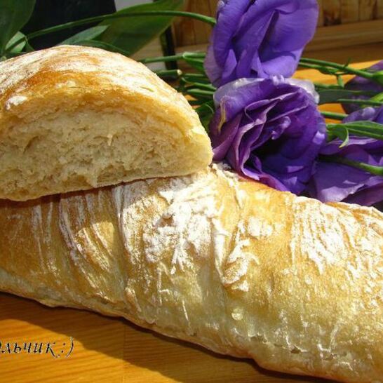 Рецепт парижского багета