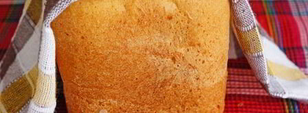 пшеничный хлеб с творогом в хлебопечке. Шаг 12