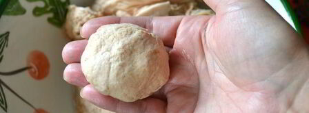 разборный томатный хлеб с начинкой. Шаг 8