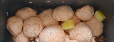 разборный томатный хлеб с начинкой. Шаг 9