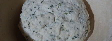 сметанный хлебушек с зелёным луком. Шаг 9