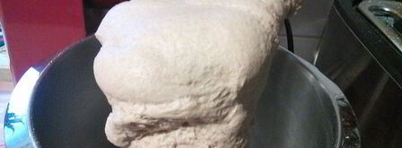 цельнозерновой хлеб на закваске. Шаг 4