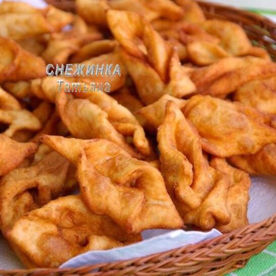 Рецепт хвороста картофельного