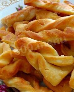 Хворост на воде постный