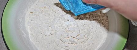 хворост на воде постный. Шаг 4