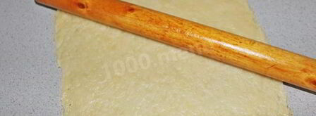 хворост на воде постный. Шаг 7