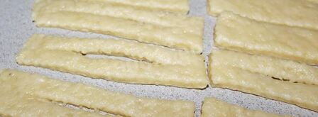 хворост на воде постный. Шаг 9