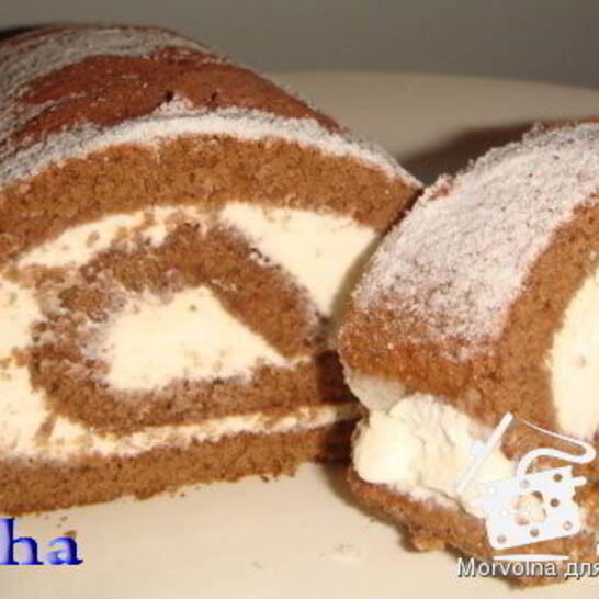 Рецепт кофейного рулета