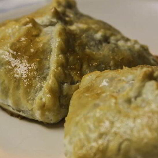 Рецепт конвертиков с вкусняшкой