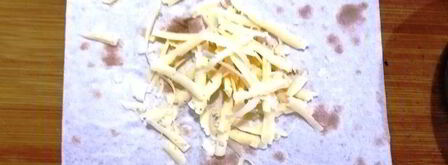 греча с печенью в корзинке из лаваша. Шаг 8