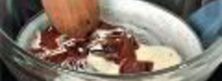 конвертики из лаваша с грушами и шоколадом. Шаг 3