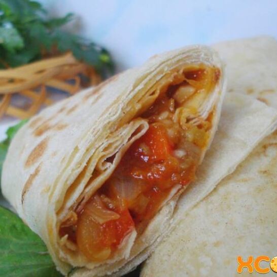 Рецепт лаваша с баклажанами