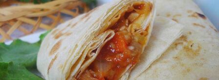 лаваш с баклажанами. Шаг 11