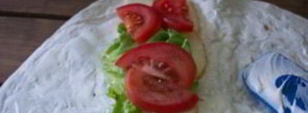 лаваш с копченым сыром. Шаг 6