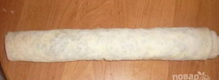 лаваш с шампиньонами и сыром. Шаг 9