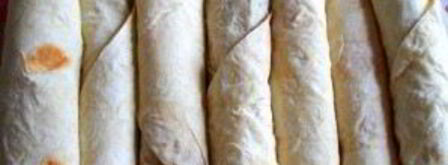 лаваш с сыром и зеленью в духовке. Шаг 4