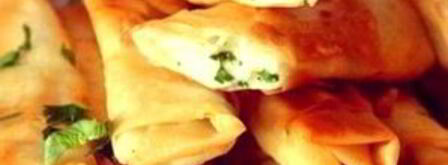 лаваш с сыром и зеленью в духовке. Шаг 6