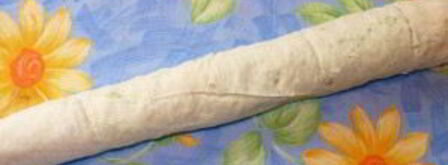 лаваш с творогом и зеленью. Шаг 4