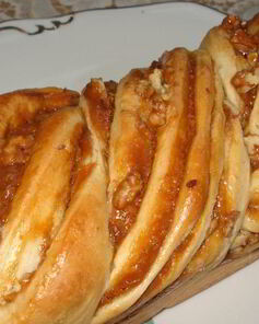 Лаваш со сгущенкой