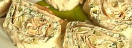 рулетики из лаваша. Шаг 7