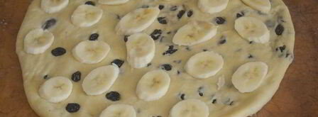 банановая фокачча. Шаг 12